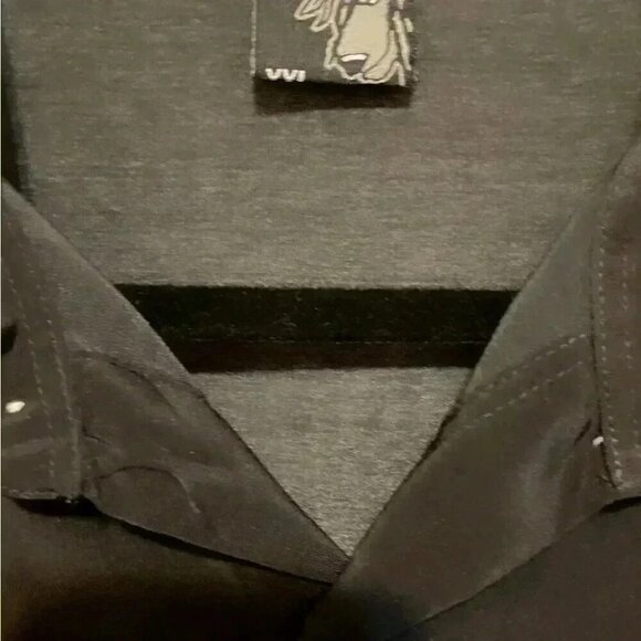 Snoop Dog black street style oversized long sleeve button down casual shirt XXL - Picture 3 of 3